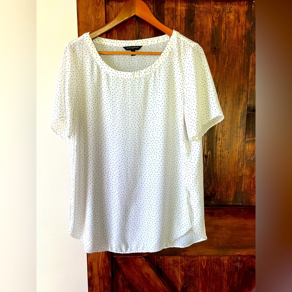 Banana Republic Polka Dot Top